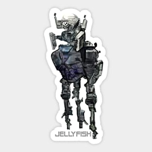 Jellyfish or Chandelier UFO or UAP Sticker